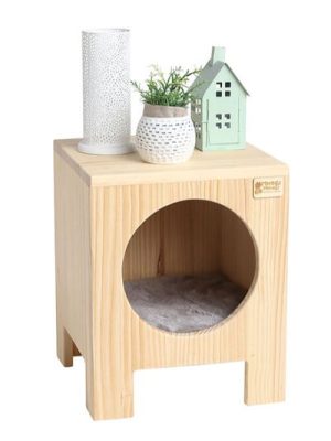 Budget Cat House made with pine
